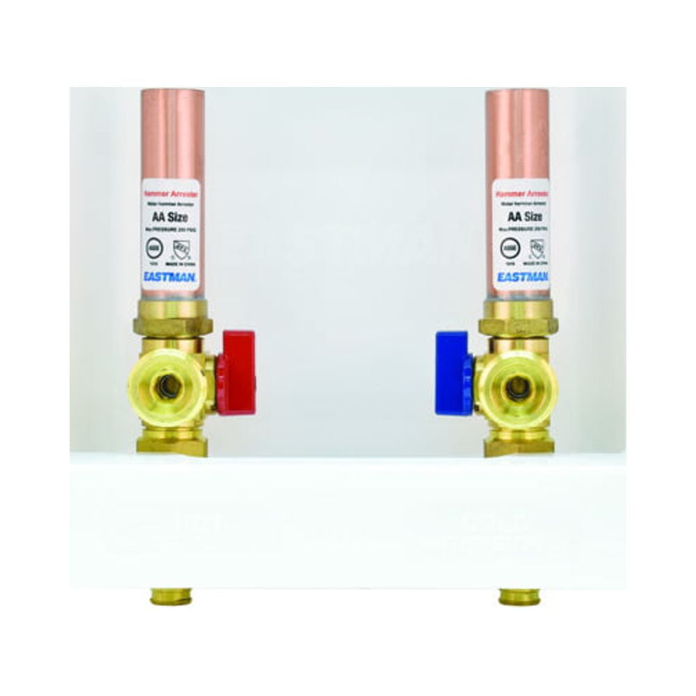 Eastman 60254 CenterDrain Washing Machine Outlet Box with Hammer