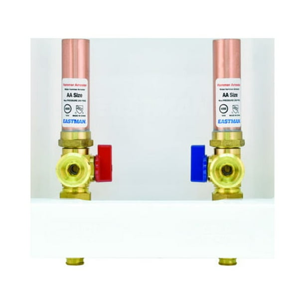 Eastman 60254 CenterDrain Washing Machine Outlet Box with Hammer