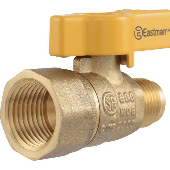 Eastman Flare Zinc-Plated Steel Gas Fitting - Pack of 4 Residential Use, Standard Application