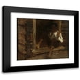 thumbnail image 1 of Eastman Johnson 18x15 Black Modern Framed Museum Art Print Titled - Black Boy (circa 1860-1861), 1 of 5