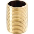 thumbnail image 1 of Eastman Lead Free 3/4" Male NPT MPT MIP Close Nipple Brass Pipe Fitting Fuel / Air / Water / Boat / Gas / Oil WOG (3/4" close brass nipple), 1 of 2