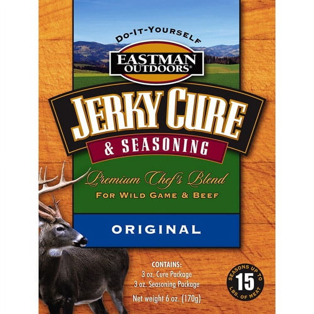 Eastman Outdoors Jerky Cure & Seasoning – Makes 15 Lbs Of Jerky, Complete Mix 9 thumbnail image