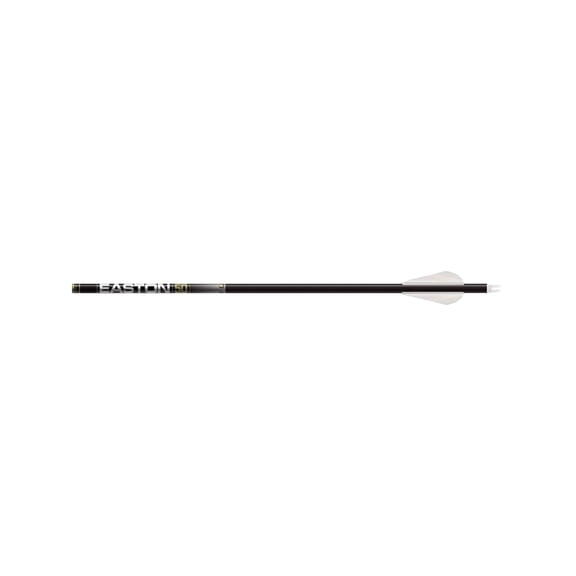 Easton 5.0 Arrows with Half Outs 300 Grain, 6 pack, 1006163
