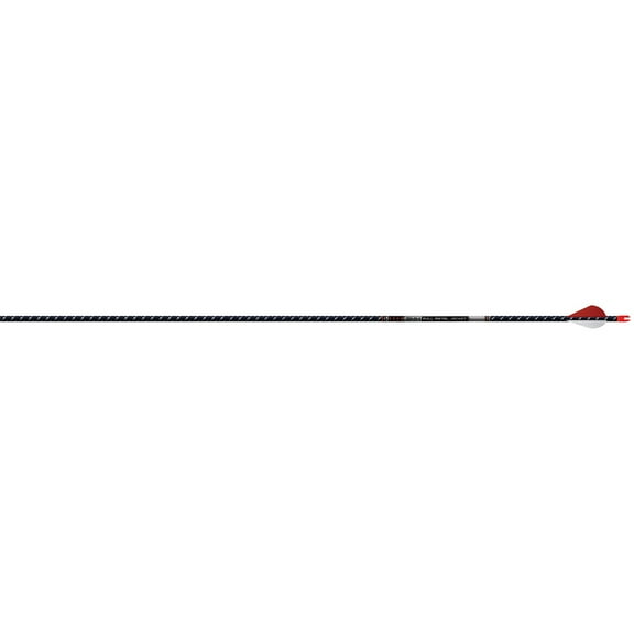 Easton 5mm FMJ Arrows with Half Outs 250 6 Pk, Black