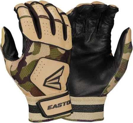 Easton Adult Walk-Off NX Batting Gloves | Camo | Small