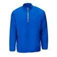 thumbnail image 2 of Rawlings Color Sync Adult Baseball Cage Jacket - Royal Blue Short Sleeve Practice Jacket 2 of 11