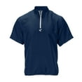 thumbnail image 1 of Easton Alpha Adult Short Sleeve Cage Jacket | Navy | XXL, 1 of 5