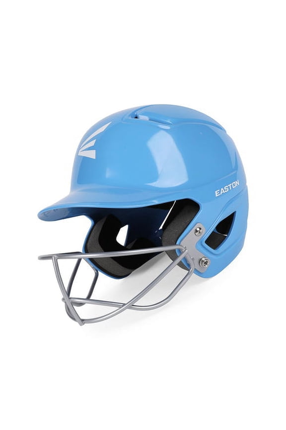 Alpha Batting Helmet with Softball Mask, Medium and Large, Blue