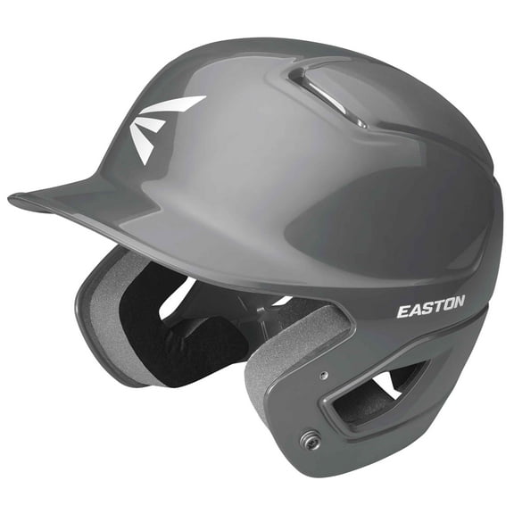 Easton Alpha Solid Batting Helmet - M/L | Charcoal | M/L