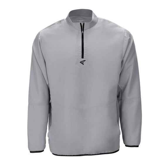Easton Alpha Youth Long Sleeve Cage Jacket | Grey | Large