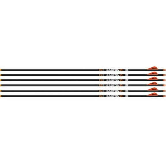 Easton Archery 6.5 Acu-Carbon Hunter Classic Arrows 2" Bully Vanes 500 (6 Pack)