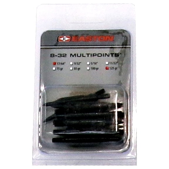 Easton Archery Multi-Points 100 or 125 Grains - 12/Pack