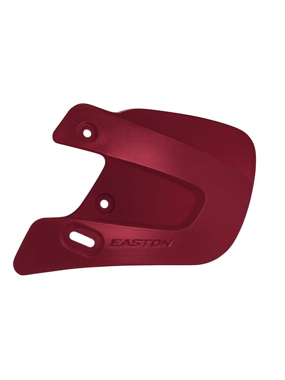 Basbeball Batting Helmet Extended Jaw Guard Left Handed Batting Helmet, Cardinal