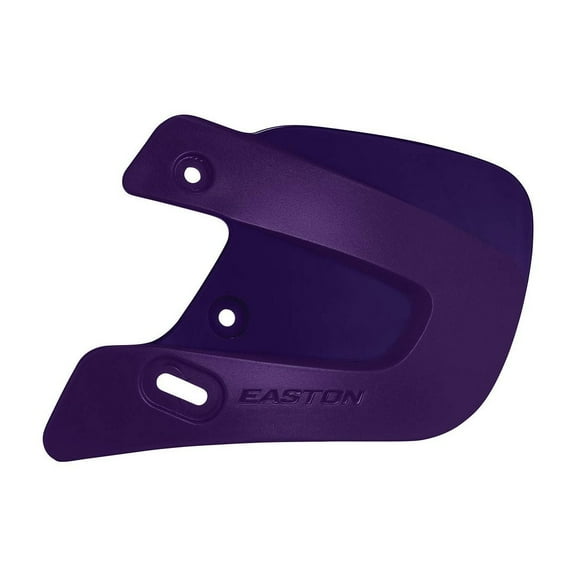 Easton Basbeball Batting Helmet Extended Jaw Guard Left Handed Batting Helmet, Purple