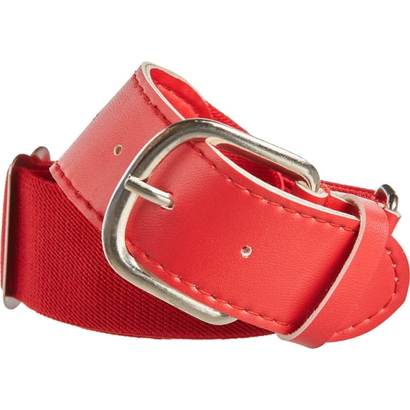 Easton Baseball Belt, Red, Adult Size