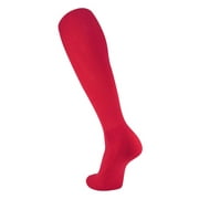 Easton Baseball/Softball Socks, Red, Adult Size