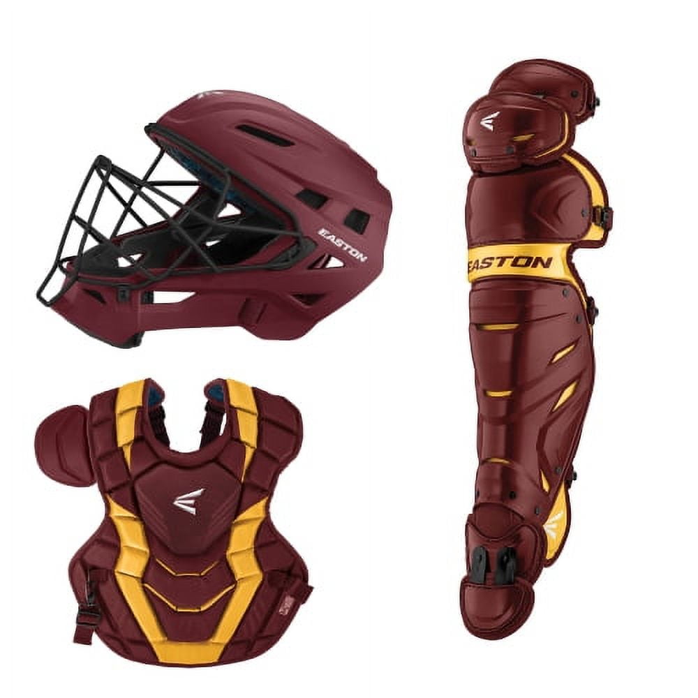EASTON ELITE X 野球キャッチャー用具ボックスセット 中級/ネイビー/レッド