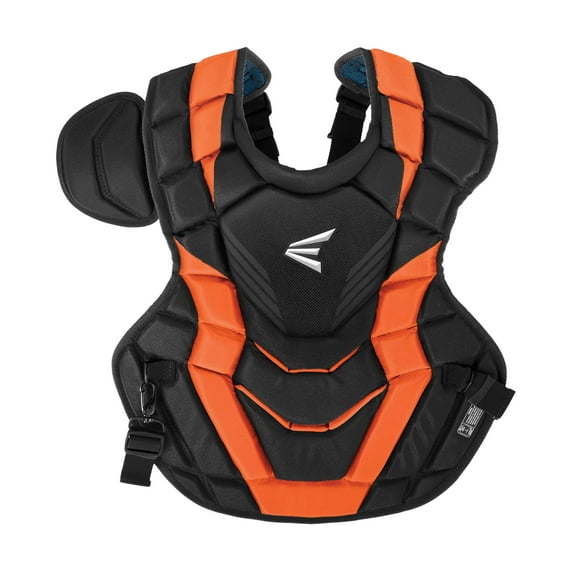 Easton Elite X Baseball Intermediate Catcher's Box Set | Black/Orange | INTERMEDIATE