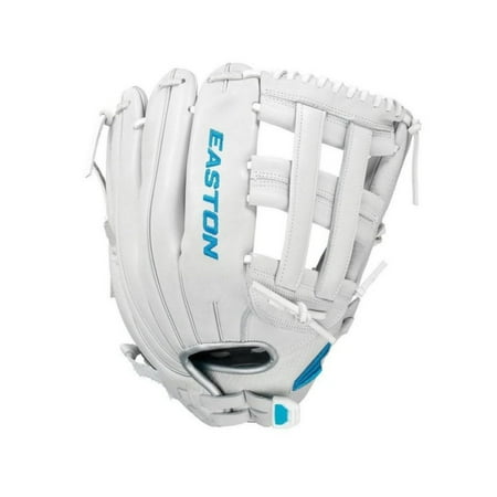 Easton Ghost Tournament Elite Fastpitch Glove, 12.75 inch, White, Left Hand Throw