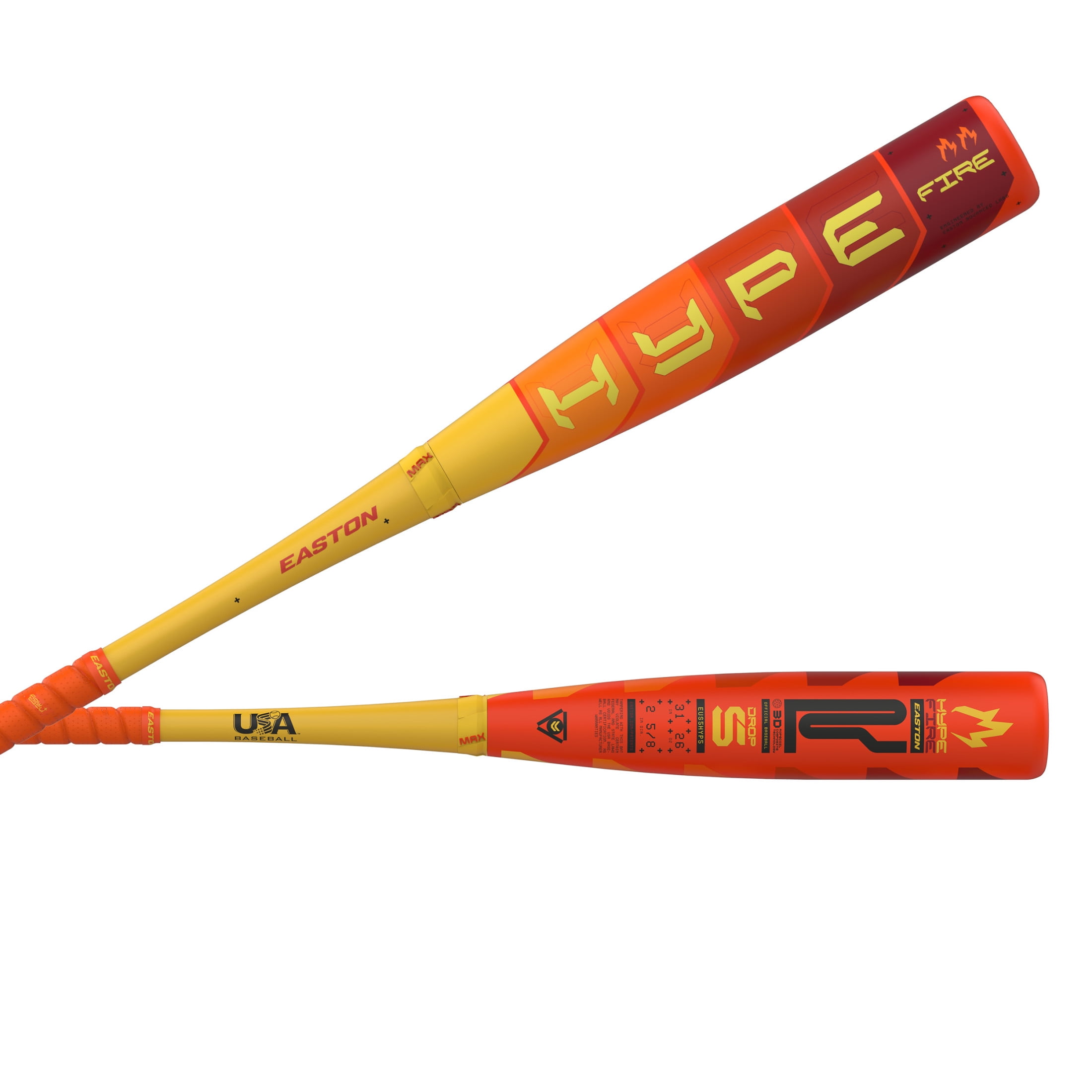 Easton Hype Fire USA Youth Baseball Bat | 31-inch | -5 - Walmart.com
