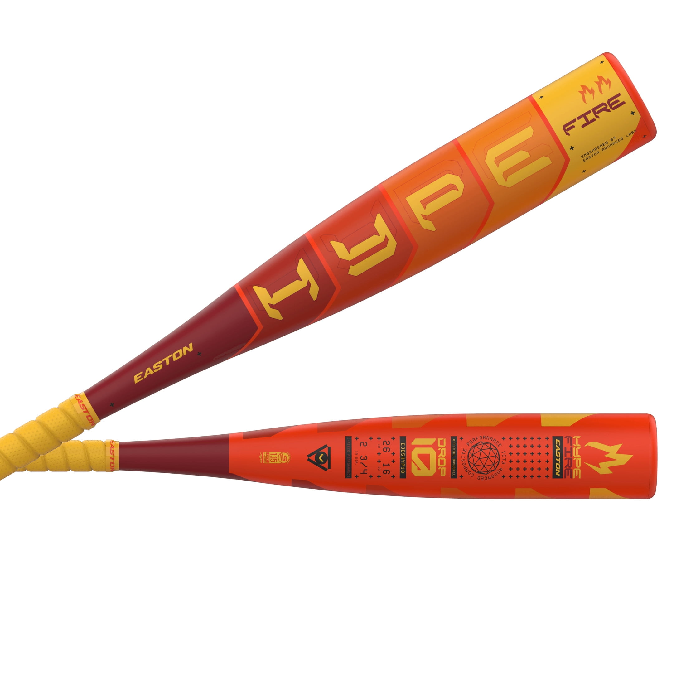 Easton | 2025 | Hype Fire Junior Big Barrel Baseball Bat | USSSA