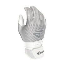 Easton Hyperlite Women's Fastpitch Softball Batting Gloves, White, Medium