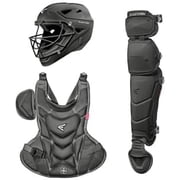 Easton Jen Schro My Very First Youth Catcher s Set   Charcoal, X-Small Catcher Gear for Beginner Players Ages 5 7