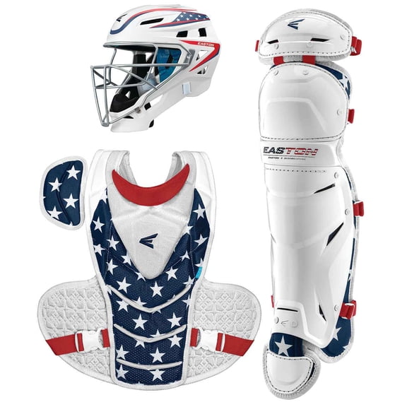 Easton Jen Schro The Very Best Fastpitch Catcher's Box Set (L) | Stars/Stripes | LRG