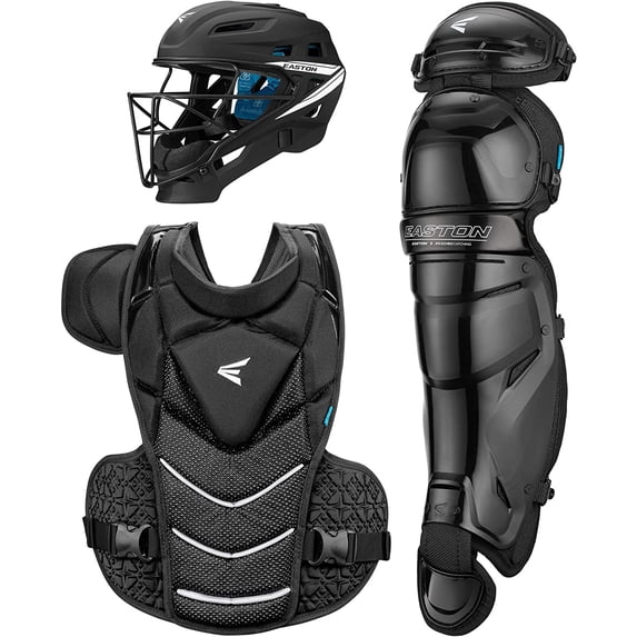 Easton Jen Schro The Very Best Fastpitch Softball Catchers Box Set, Small, Black