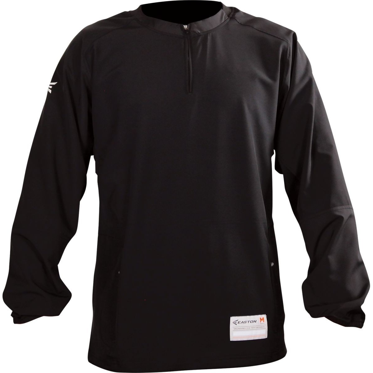 Easton Men's Fuze Long Sleeve Cage Jacket Charcoal 2xl