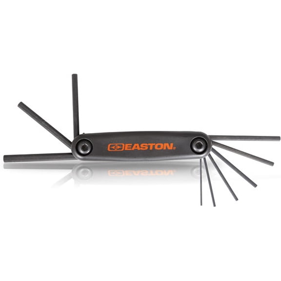 Easton Pro Hex Fold Up Allen Wrenches Standard Black 9 Sizes, 322779