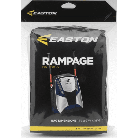 Easton Rampage Bat Pack Backpack, Baseball & Softball Equipment Bag