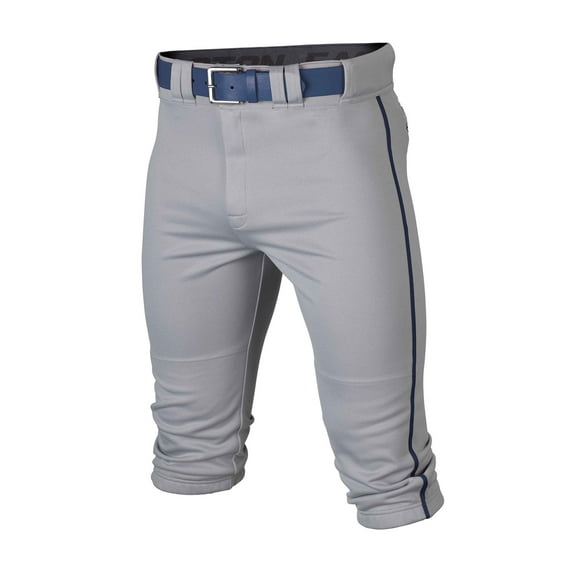 Easton Rival+ Adult Piped Knicker Pant | Grey/Navy | Medium