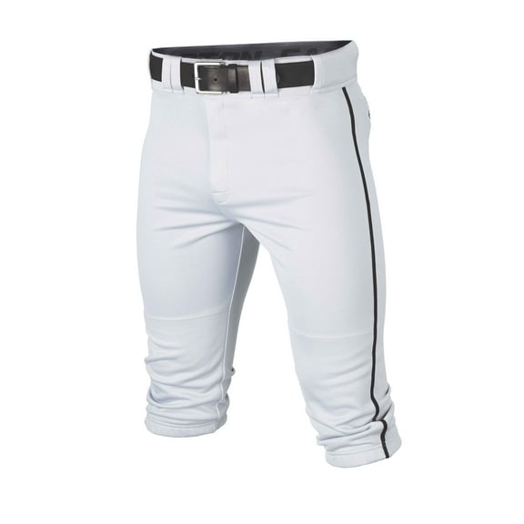 Easton Rival+ Adult Piped Knicker Pant | White/Black | Small