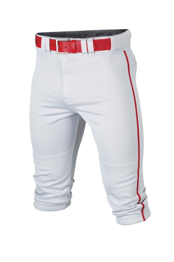 Rival+ Adult Piped Knicker Pant | White/Red | Medium