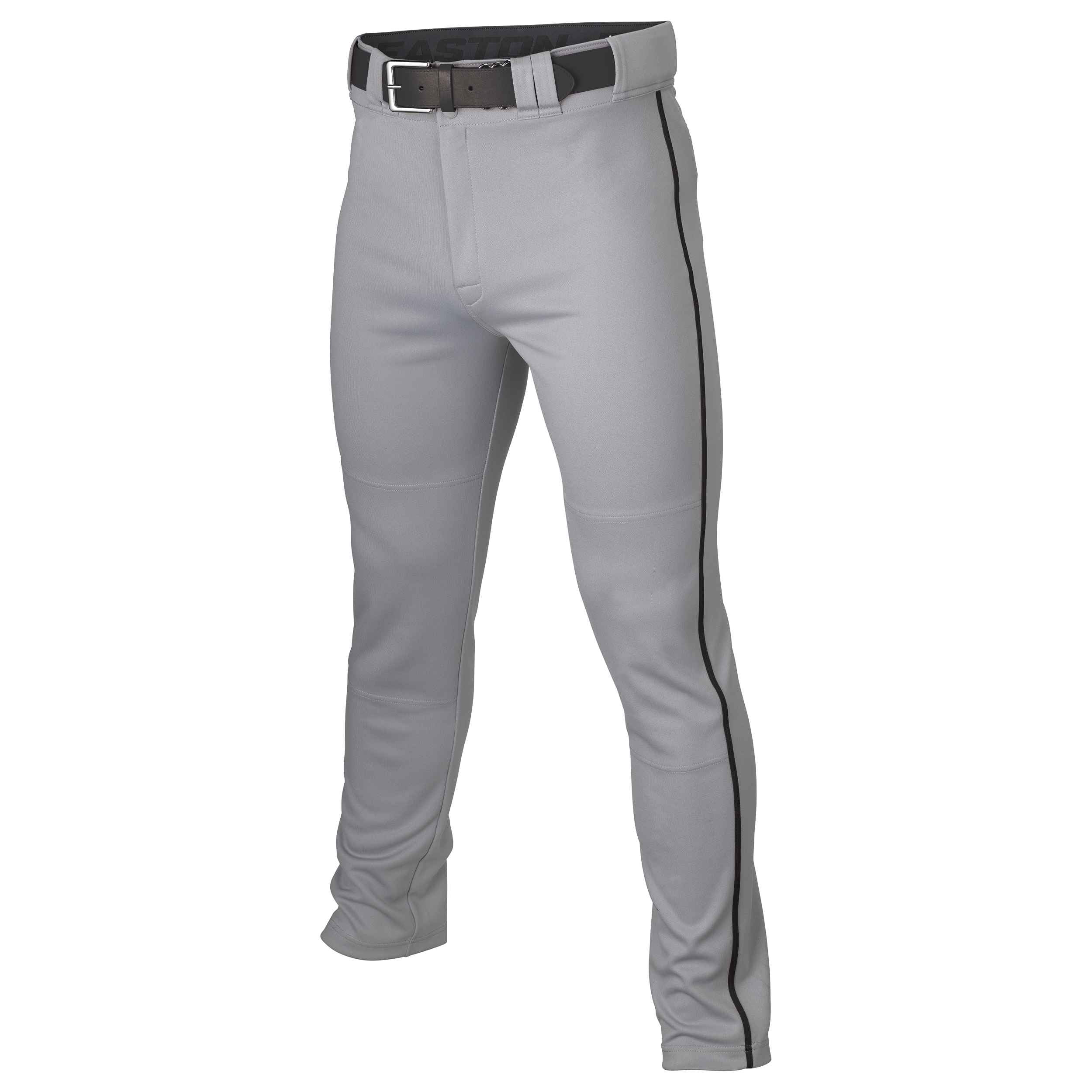 Easton Rival+ Piped Adult Pant, Grey/Red