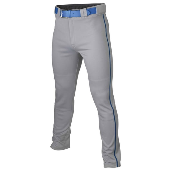 Easton Rival+ Piped Adult Pant | Grey/Royal | XL