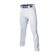 Easton Rival+ Piped Adult Pant | White/Navy | XXL