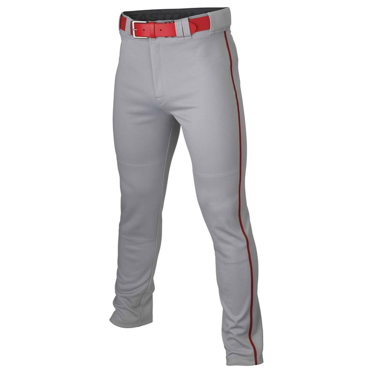 Easton Pro+ Piped Knicker Baseball Pant - Gray Red