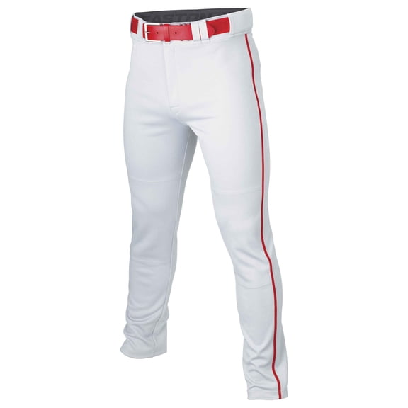 Easton Rival+ Youth Piped Pant | White/Red | Medium