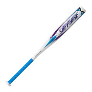 Easton Sapphire Lightweight Alloy Fast Pitch Softball Bat, Multicolor,12, 1.25 lb