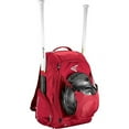 thumbnail image 1 of Easton Walk-Off IV Carrying Case (Backpack) for Bat, Helmet, Cleat, Shoes, Ball - Red - Felt Pocket, Ripstop Polyester, 600D Polyester - Shoulder Strap - 20" Height x 9.5" Width x 14" Depth, 1 of 11