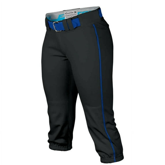 Easton Women's Prowess Piped Pant | Black/Royal | XS