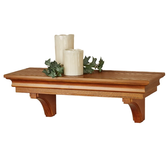 Easton Wooden Wall Display Shelf 24"