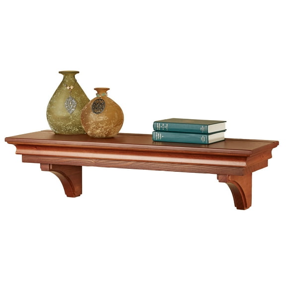 Easton Wooden Wall Display Shelf 30 Inches