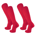 thumbnail image 1 of Easton Youth Baseball Socks, 2 Pair (Adult/Red), 1 of 4
