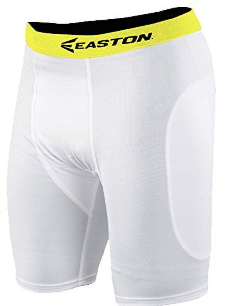 Easton Youth Padded Sliding Short White S