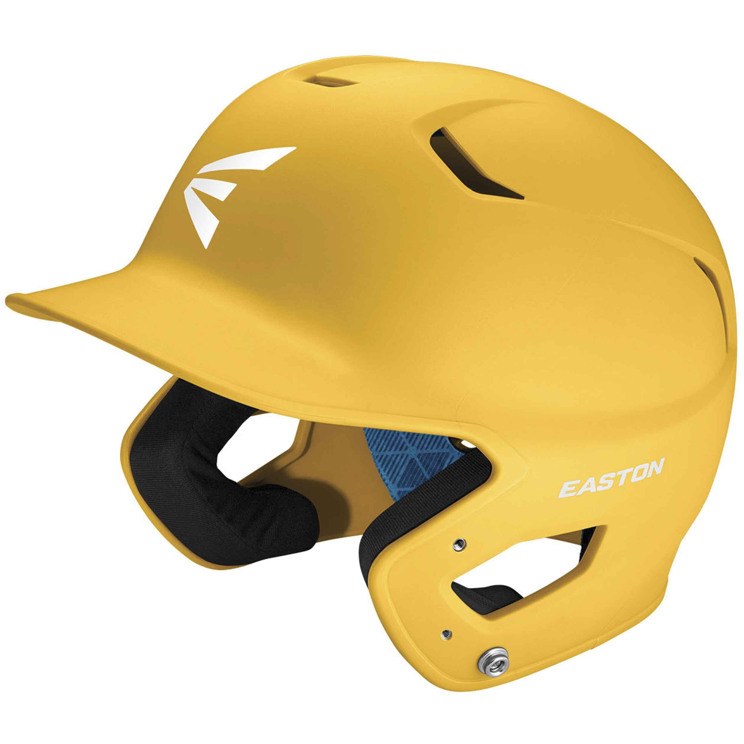Easton Z5 2.0 Matte Solid Batting Helmet Junior Gold Junior