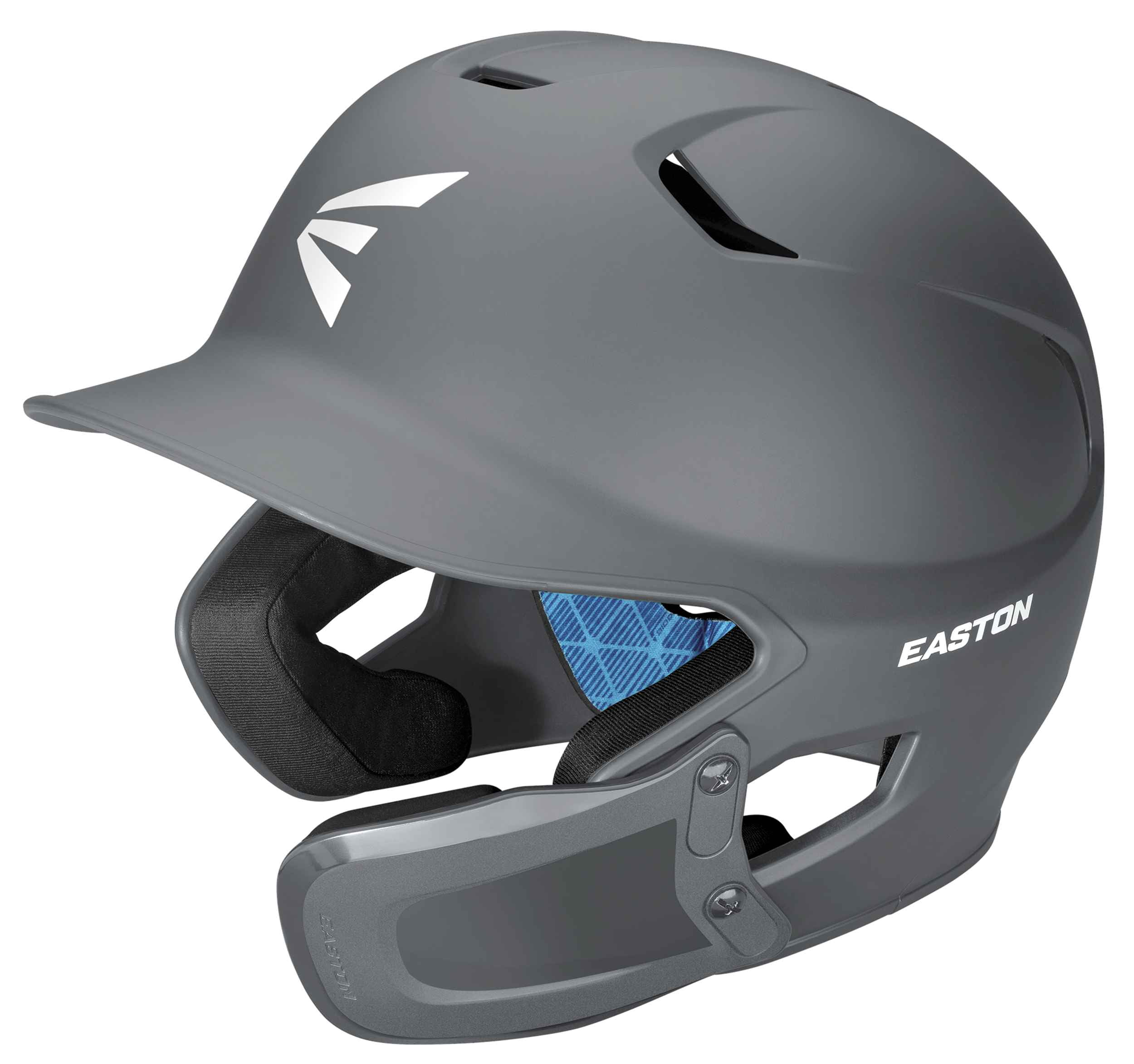 Easton Z5 2.0 Matte Solid Batting Helmet with Universal Jaw Guard