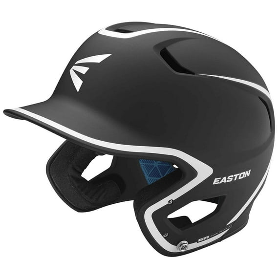 Easton Z5 2.0 Matte Two-Tone Batting Helmet - Senior | Black/White | Senior